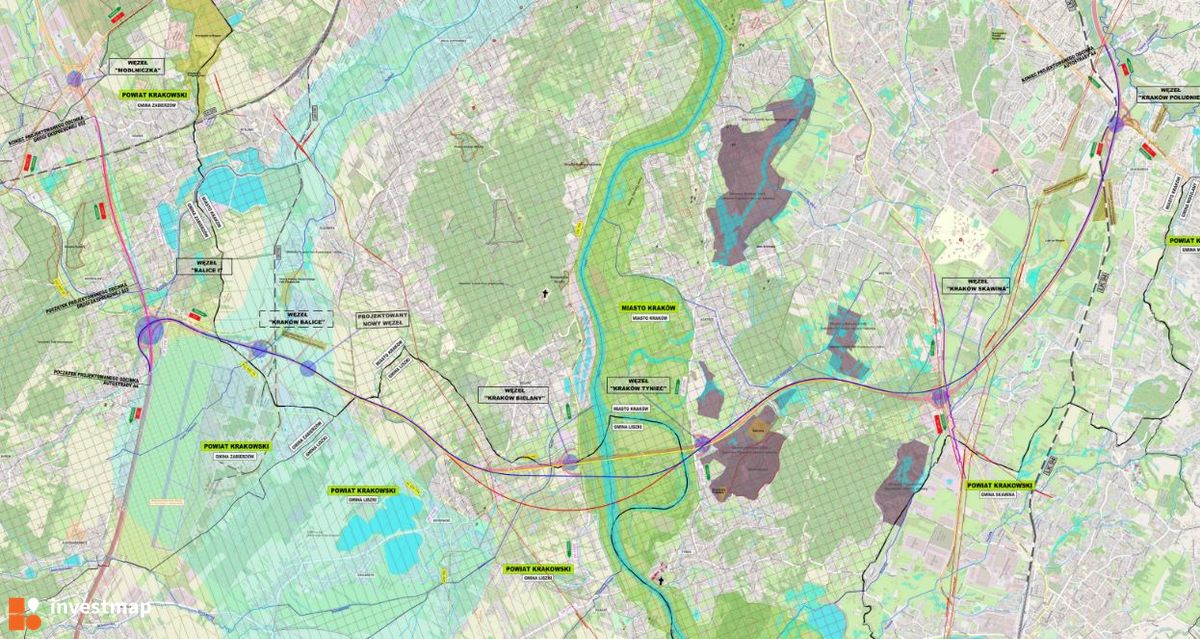 Wizualizacja Zachodnia Obwodnica Krakowa dodał Orzech 