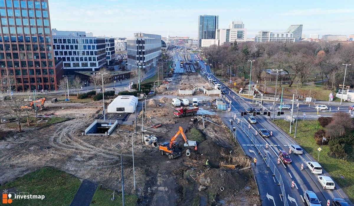 Zdjęcie Trasa tramwajowa, ul. Ratajczaka fot. Orzech 