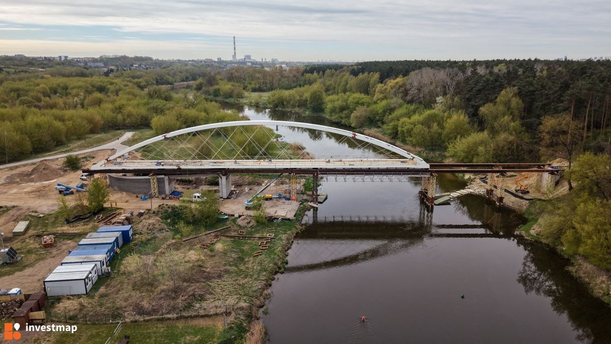Zdjęcie Kładka pieszo-rowerowa nad Wartą fot. Wojciech Jenda