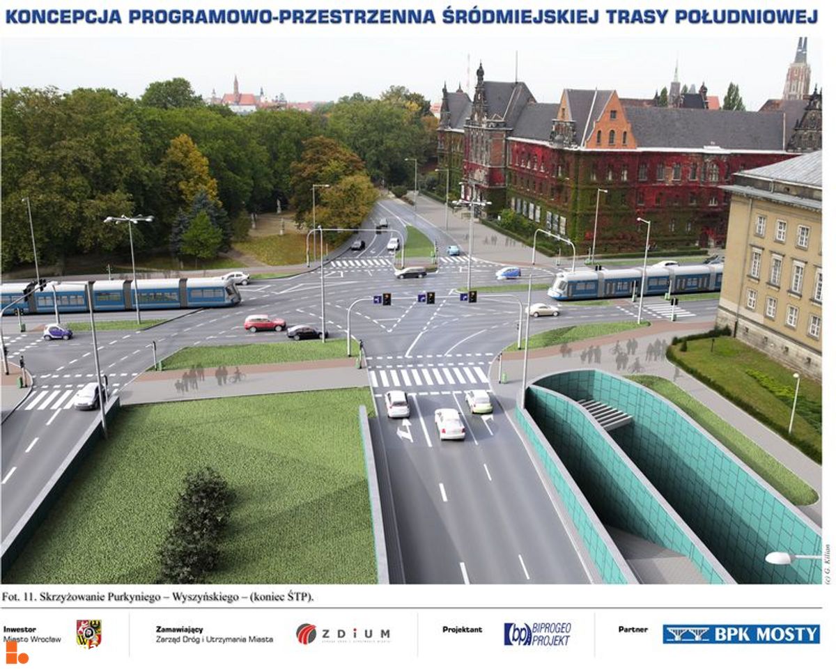 Wizualizacja [Wrocław] Śródmiejska Trasa Południowa dodał Jan Augustynowski