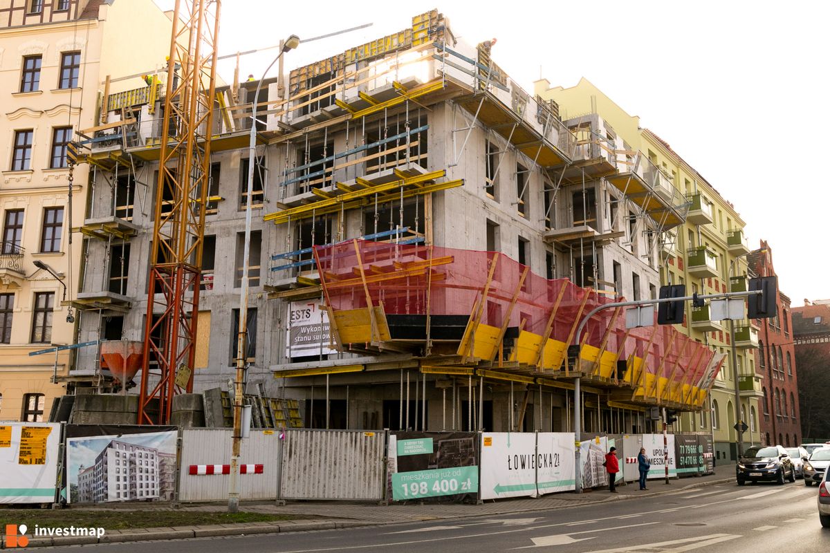 Zdjęcie [Wrocław] Budynek wielorodzinny "Łowiecka 21" 