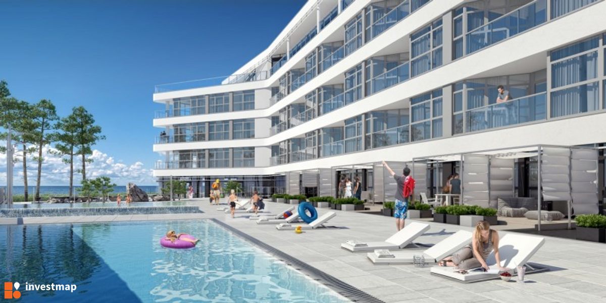 Wizualizacja [Mielno] Kompleks apartamentowy "Dune Resort" dodał Jan Hawełko 