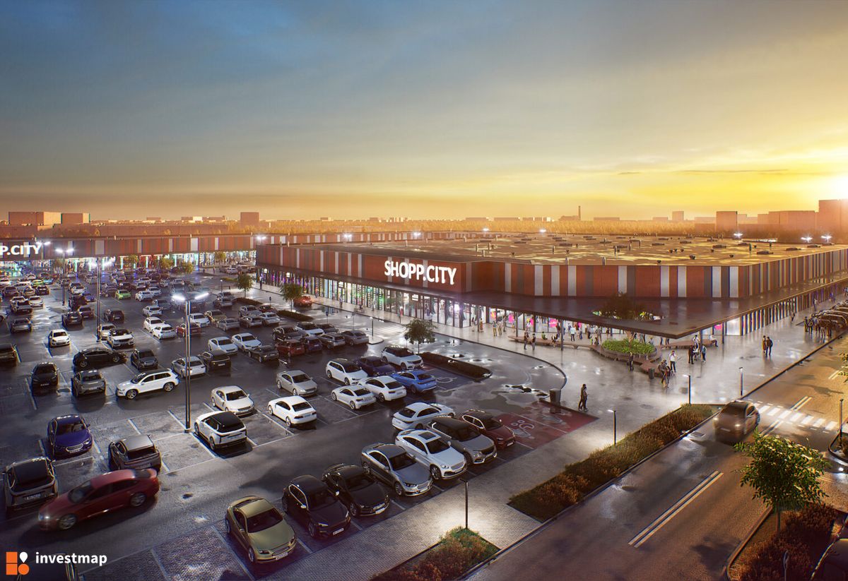 Wizualizacja Park handlowy SHOPP.CITY Mysłowice dodał Orzech 