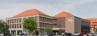 Gdańsk: Nowa pływalnia we Wrzeszczu będzie też schronieniem. Bezpieczna przestrzeń dla 400 osób [FILM+WIZUALIZACJE]