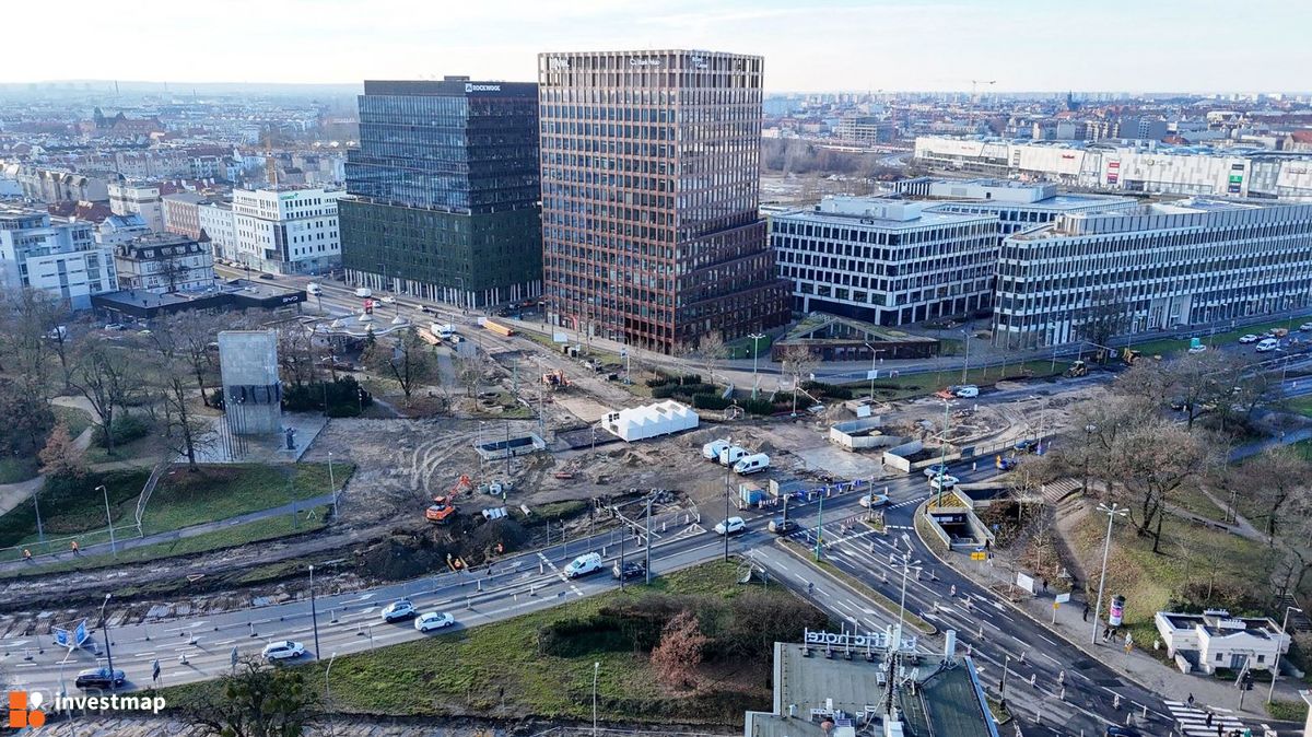 Zdjęcie Trasa tramwajowa, ul. Ratajczaka fot. Orzech 