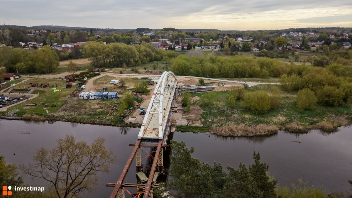 Zdjęcie Kładka pieszo-rowerowa nad Wartą fot. Wojciech Jenda