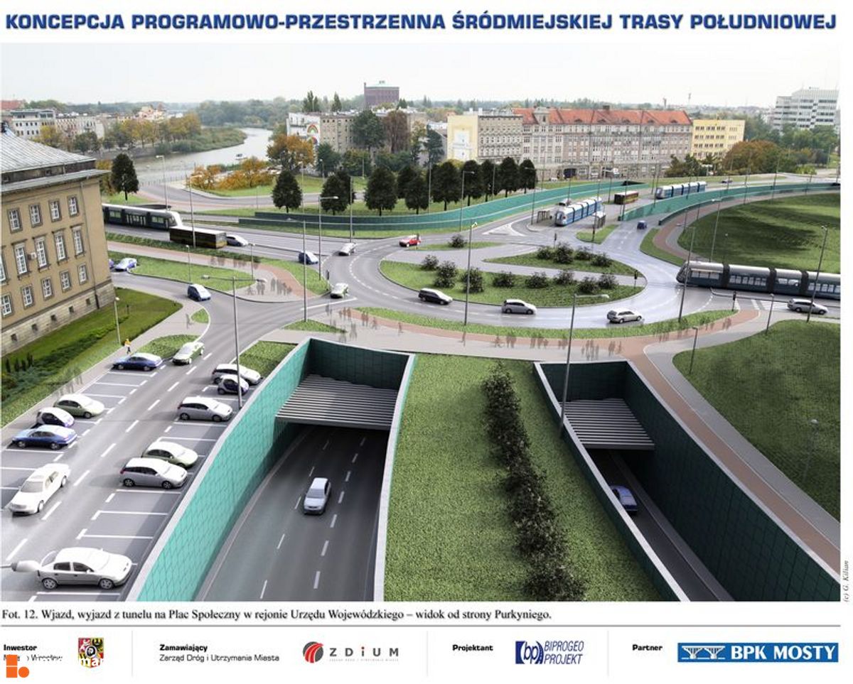 Wizualizacja [Wrocław] Śródmiejska Trasa Południowa dodał Jan Augustynowski