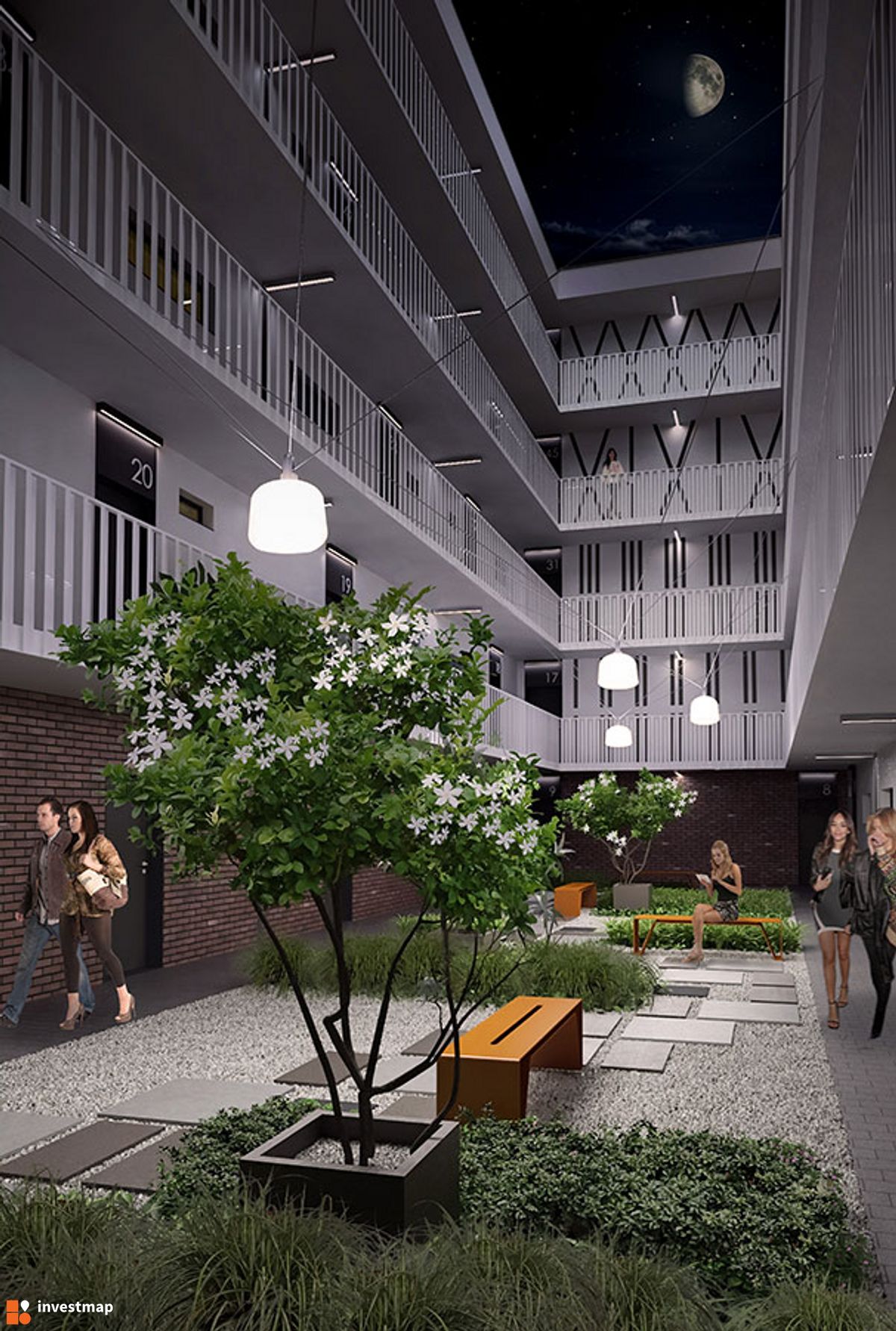 Wizualizacja [Wrocław] Budynek wielorodzinny "Patio House" dodał Mariuszsz 