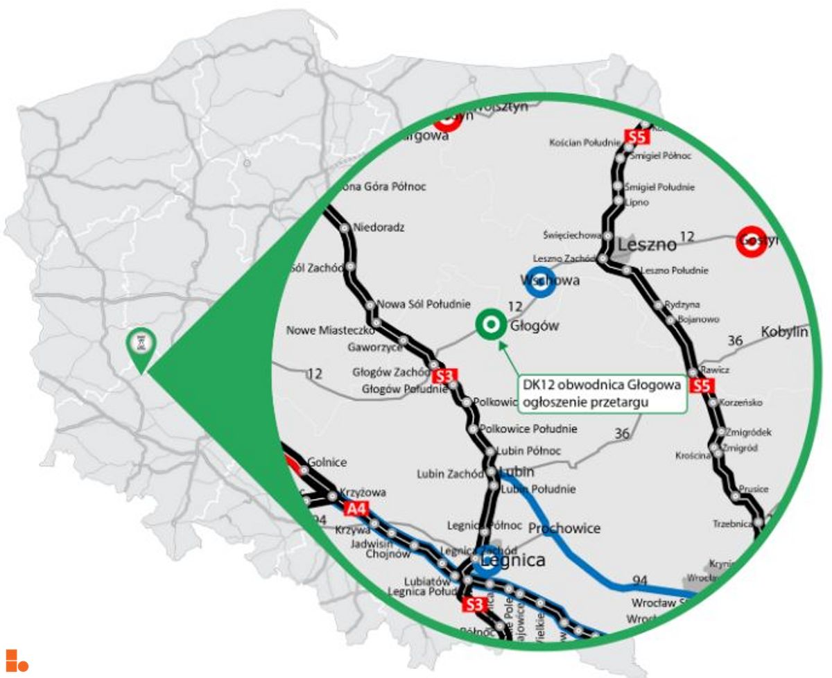 Wizualizacja Obwodnica Głogowa dodał Orzech 