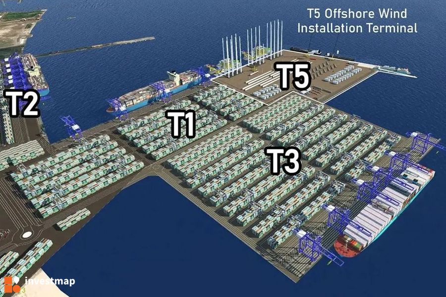 Polska powiększyła się o ponad 21 hektarów. Terminal T5 Offshore Installation w Baltic Hub w Gdańsku gotowy! [FILM]
