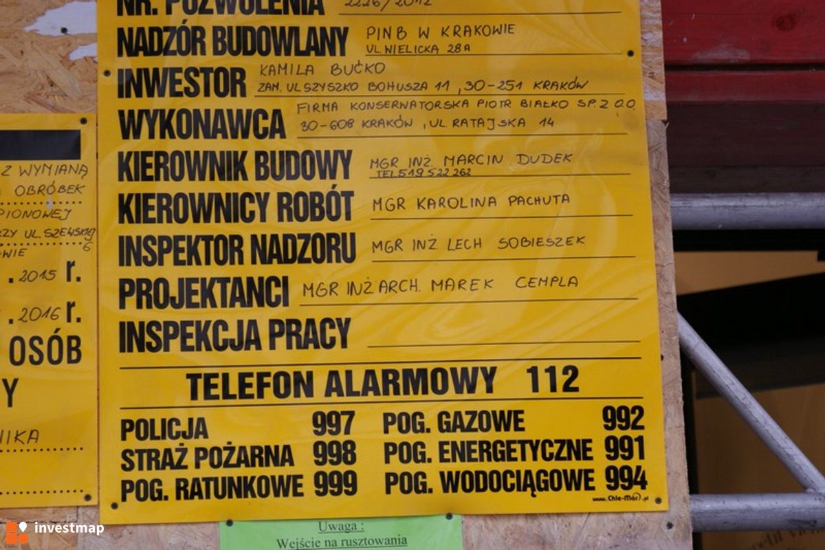 Zdjęcie [Kraków] Remont Kamienicy, ul. Szewska 6 fot. Damian Daraż 