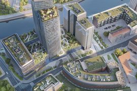 We Wrocławiu trwa budowa wielkiego kompleksu Quorum ze 140-metrowym wieżowcem [FILM]