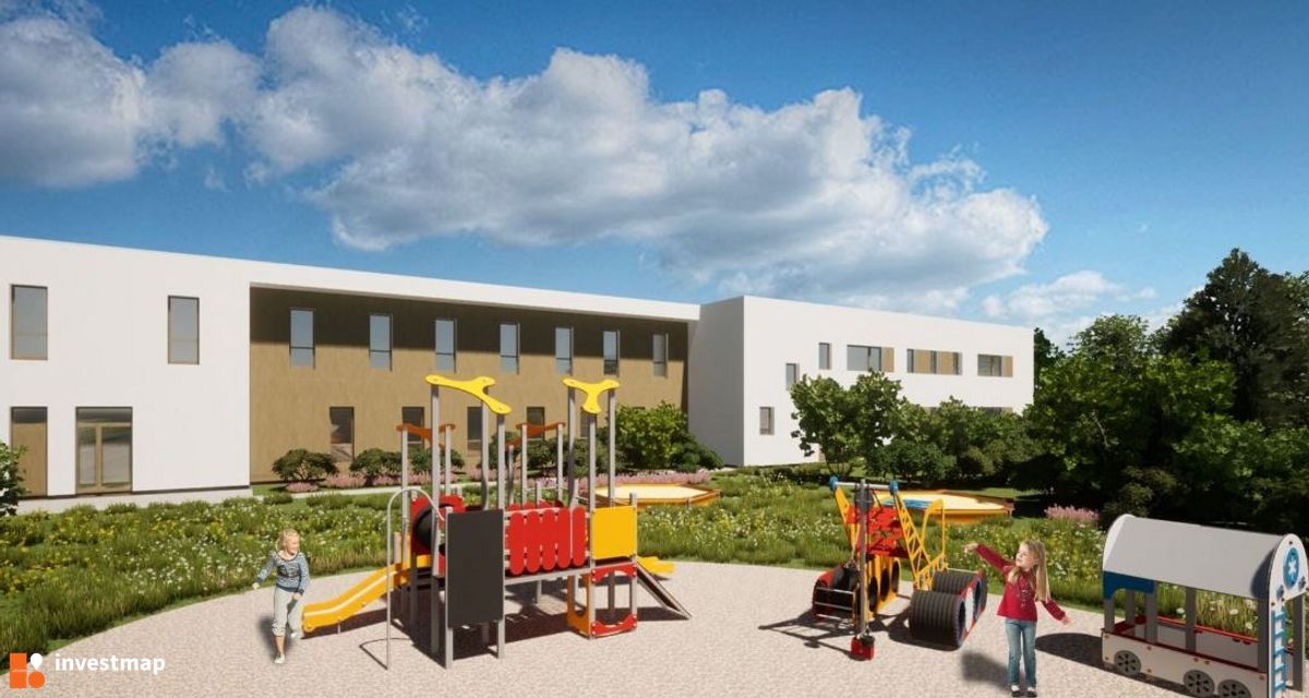 Wizualizacja Przedszkole, ul. Hallera 77A dodał Orzech 