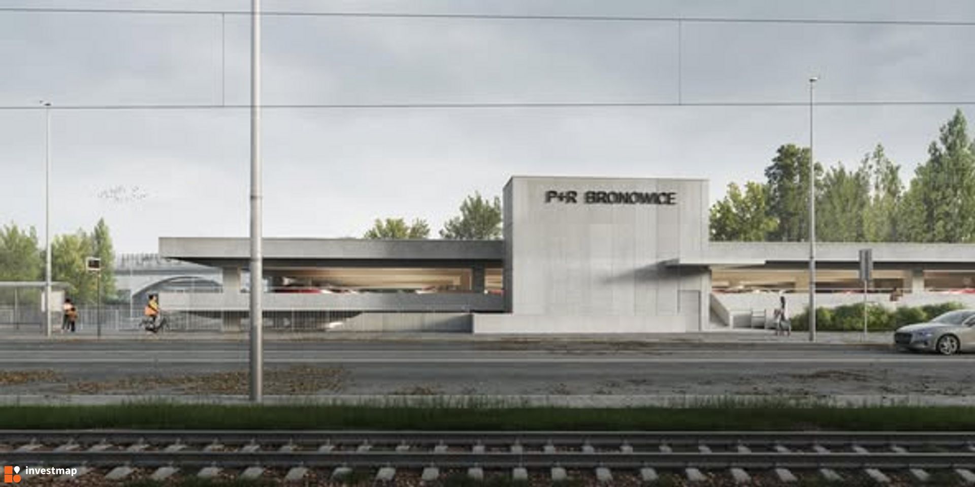 Parking P+R Bronowice, ul. Złoty Róg 58