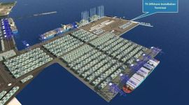 W Gdańsku za ok. 1,2 mld złotych powstaje wielki terminal T5 Offshore Installation [FILM]