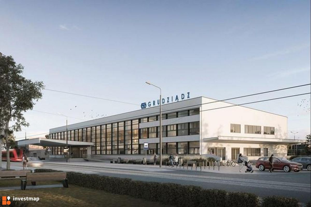 Wizualizacja Dworzec kolejowy Grudziądz dodał Orzech 