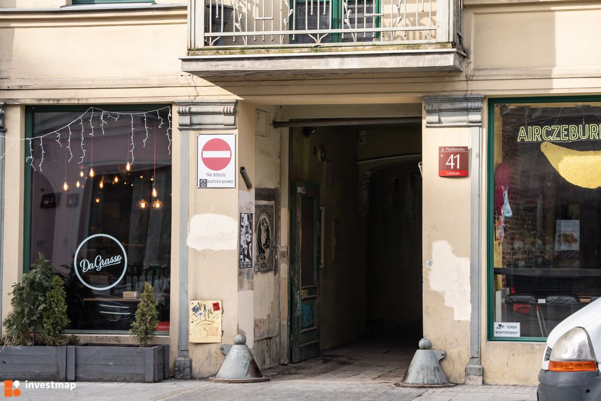 Zdjęcie Piotrkowska 41 fot. Wojciech Jenda