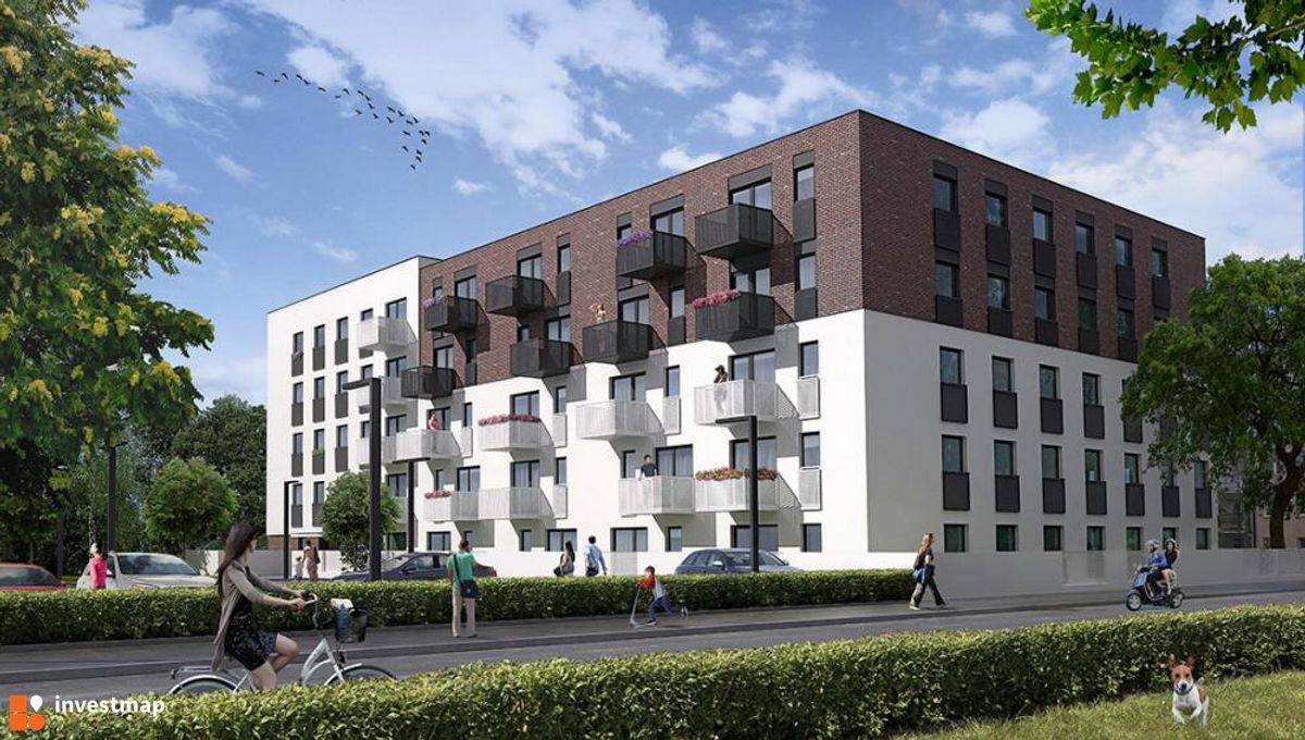 Wizualizacja [Wrocław] Budynek wielorodzinny "Patio House" dodał Mariuszsz 