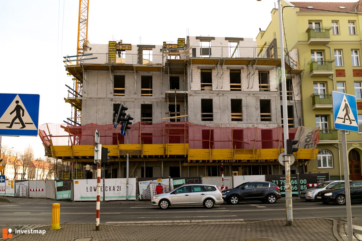 Zdjęcie [Wrocław] Budynek wielorodzinny "Łowiecka 21" 