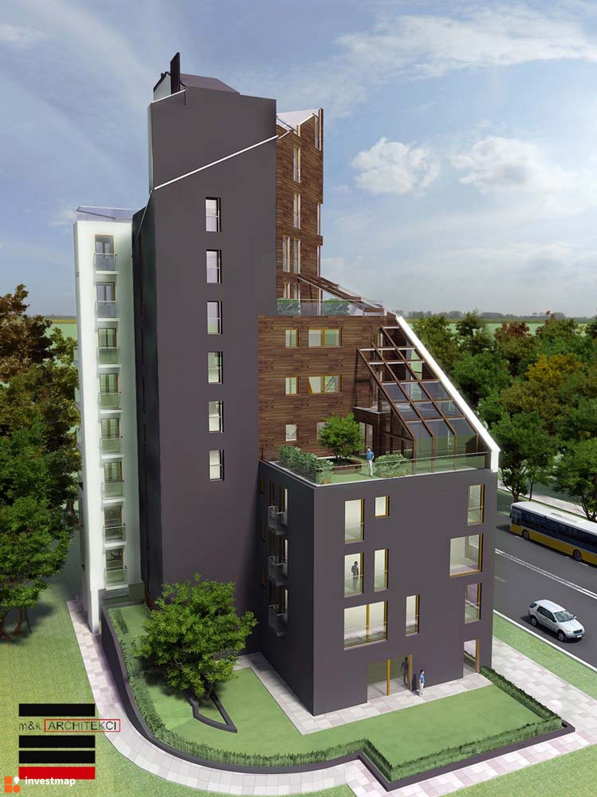 Wizualizacja [Warszawa] Budynek wielorodzinny "Villa Almerico" dodał Jan Hawełko 