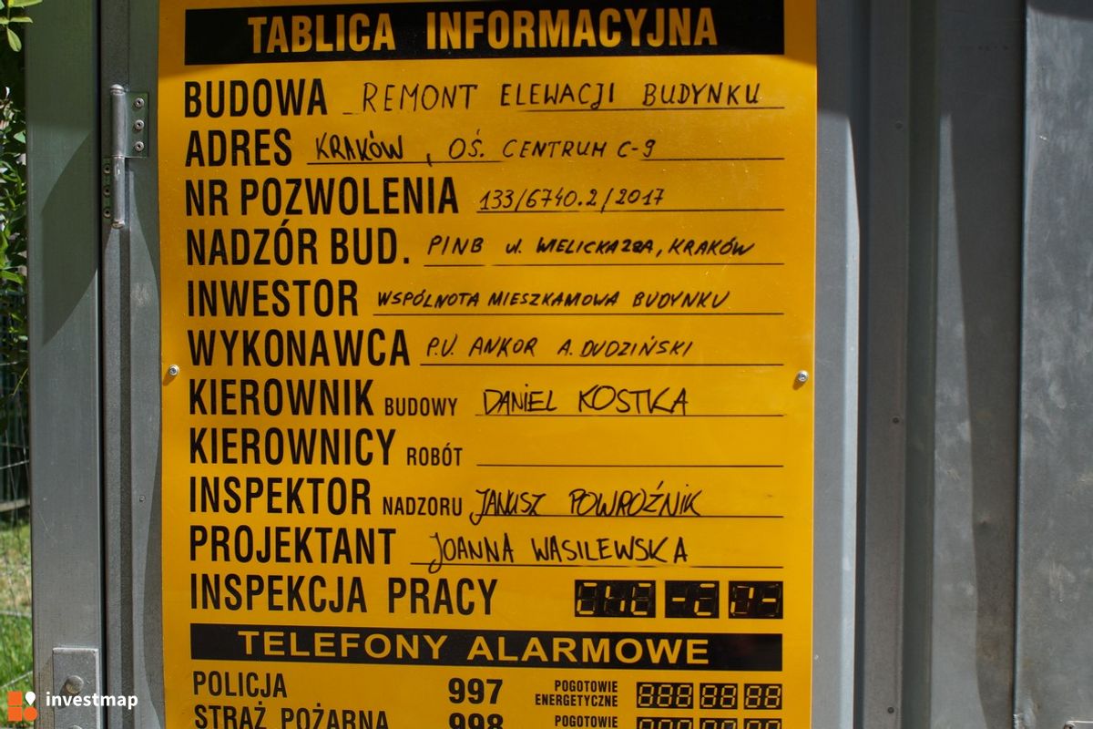 Zdjęcie [Kraków] Remont, Os. Centrum C9 fot. Damian Daraż 