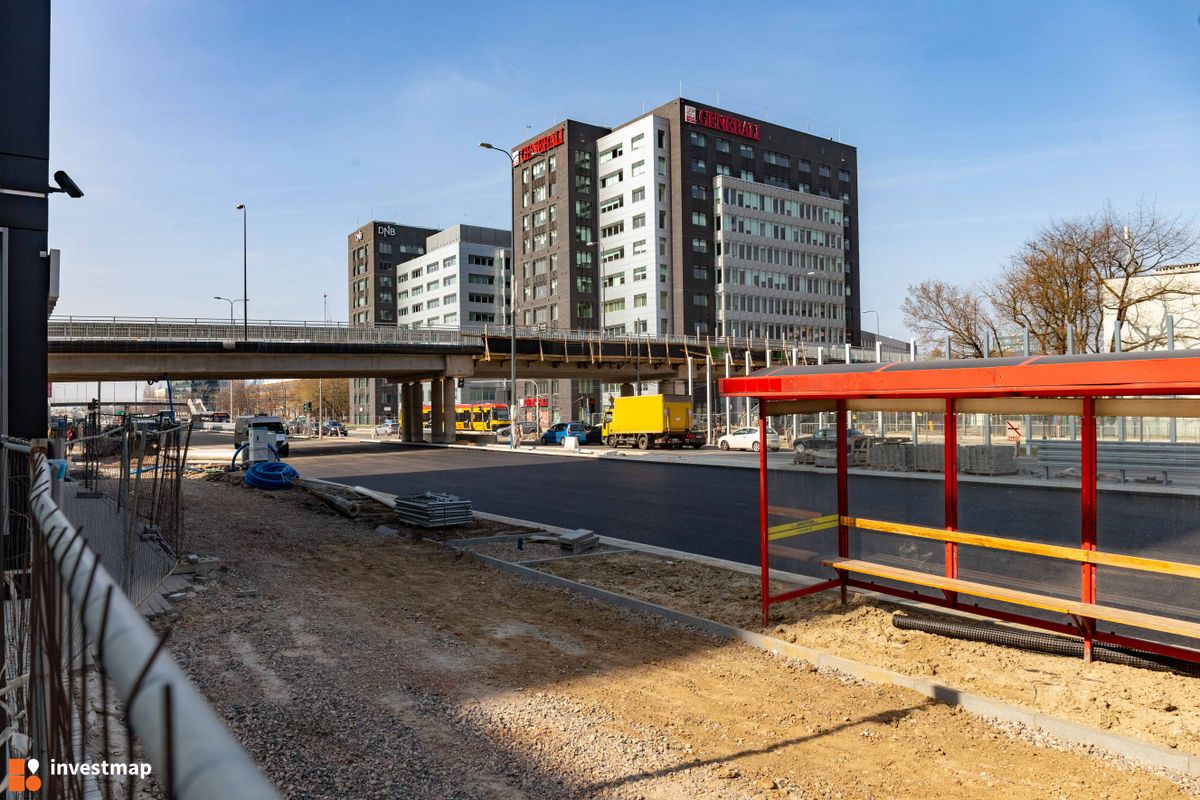 Zdjęcie [Warszawa] Remont ulicy Marynarskiej fot. Jakub Zazula 