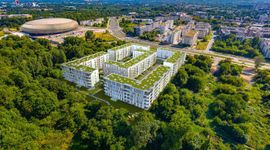 W Krakowie, przy Tauron Arenie, trwa budowa osiedla Solaris Park [ZDJĘCIA + WIZUALIZACJE]