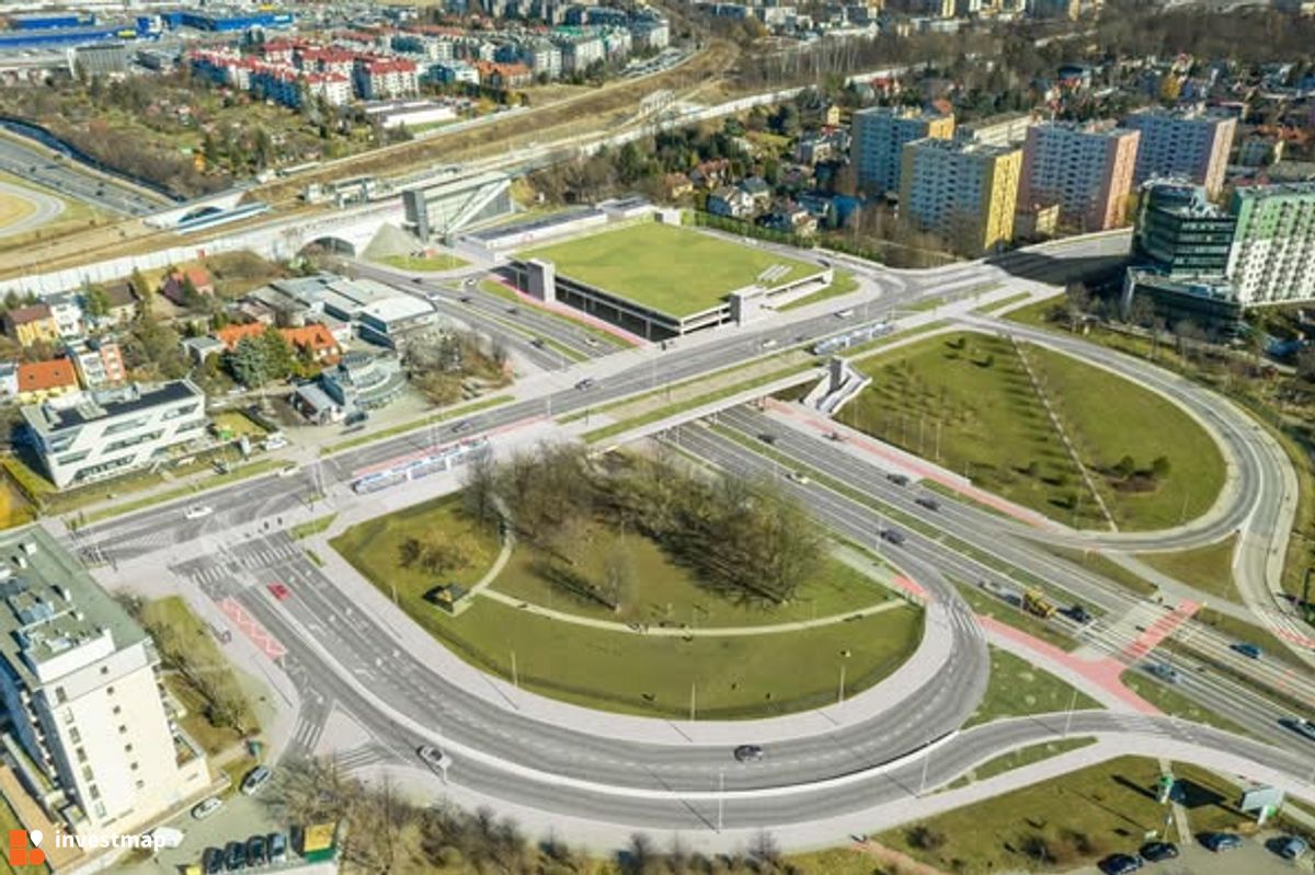 Wizualizacja Parking P+R Bronowice, ul. Złoty Róg 58 