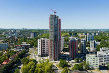 W Katowicach powstaje kompleks wielofunkcyjny ATAL Sky+ ze 121-metrowym wieżowcem [ZDJĘCIA+WIZUALIZACJE]