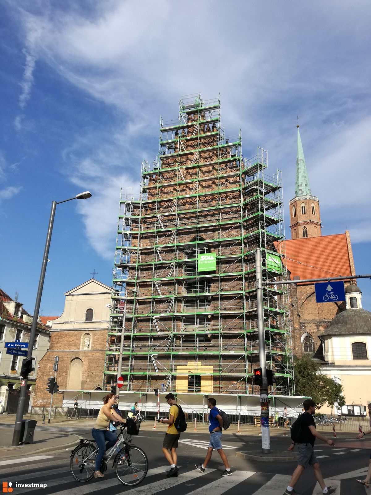 Zdjęcie [Wrocław] Kościół pw. św. Wojciecha fot. Jan Augustynowski