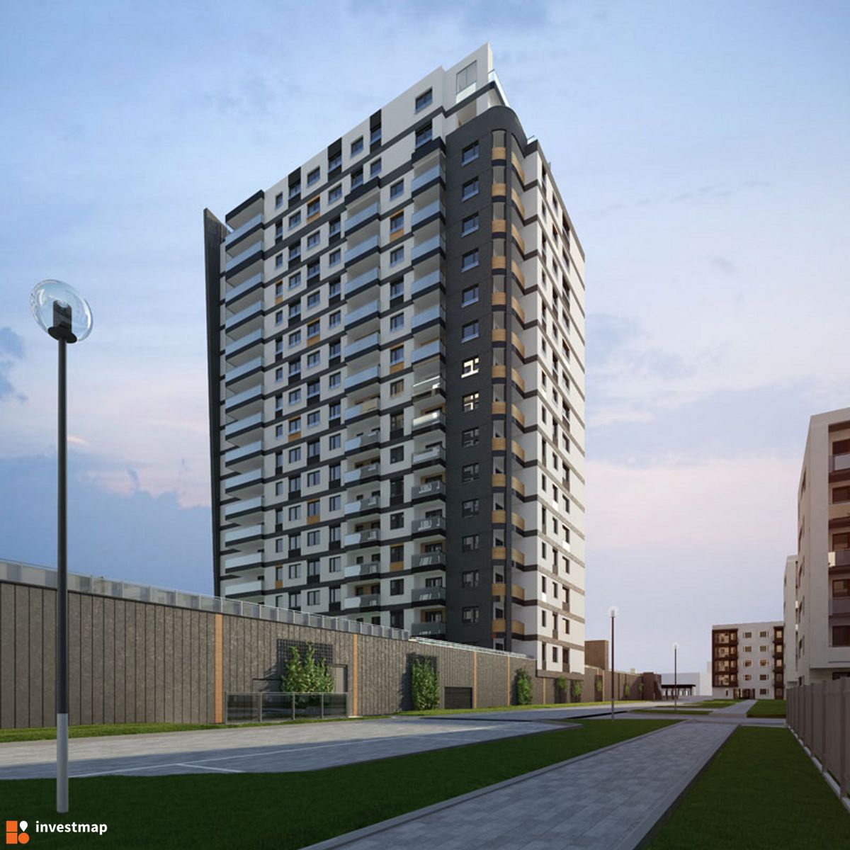 Wizualizacja [Wrocław] Budynki wielorodzinne "Apartamenty Innova III" dodał Tomasz Matejuk