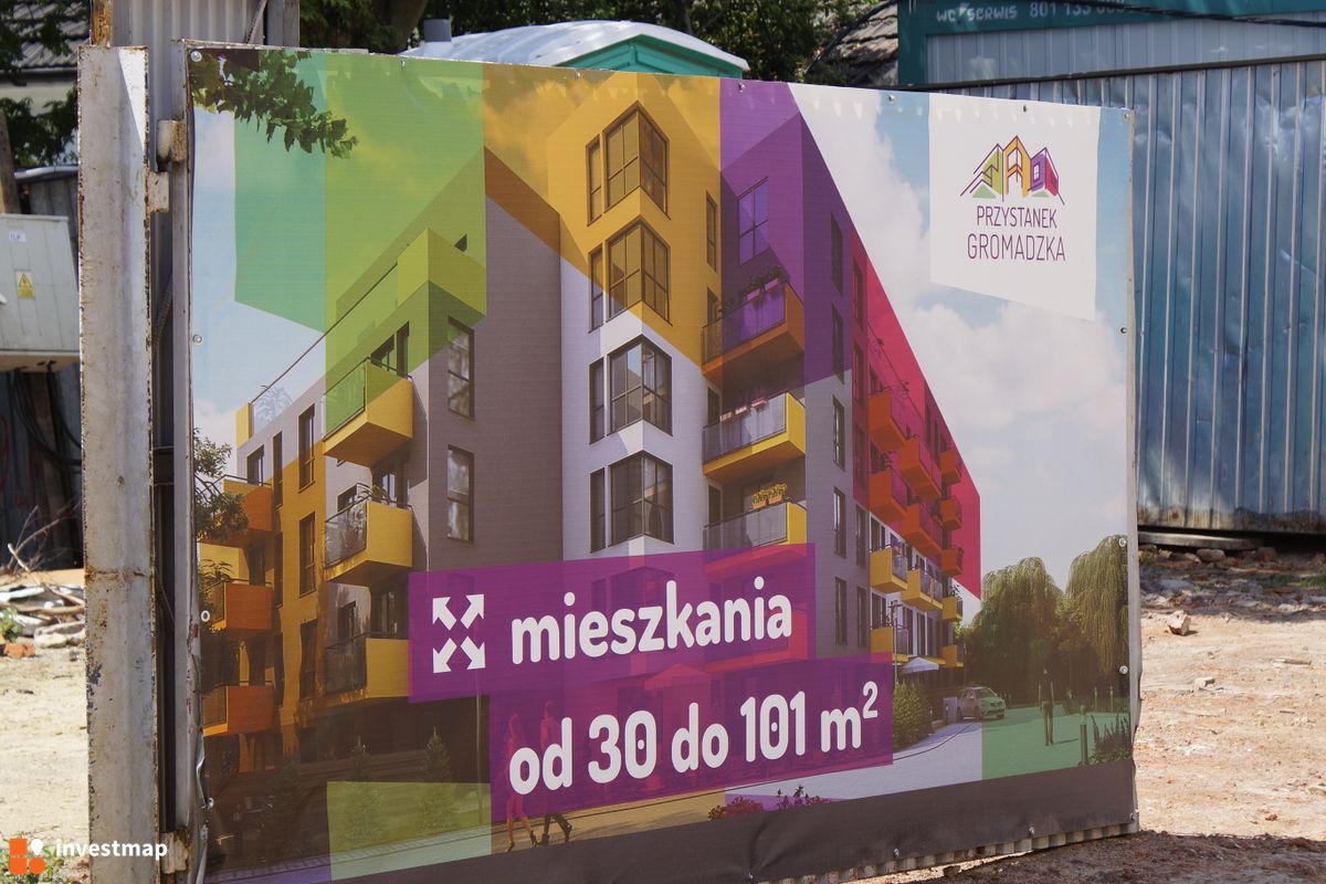 Zdjęcie [Kraków] Przystanek Gromadzka fot. Damian Daraż 