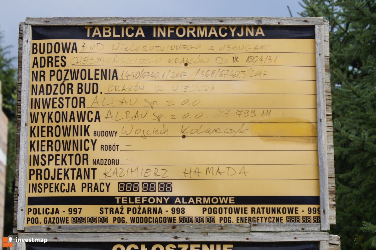 Zdjęcie [Kraków] Budynek Mieszkalny, ul. Chełmońskiego fot. Damian Daraż 