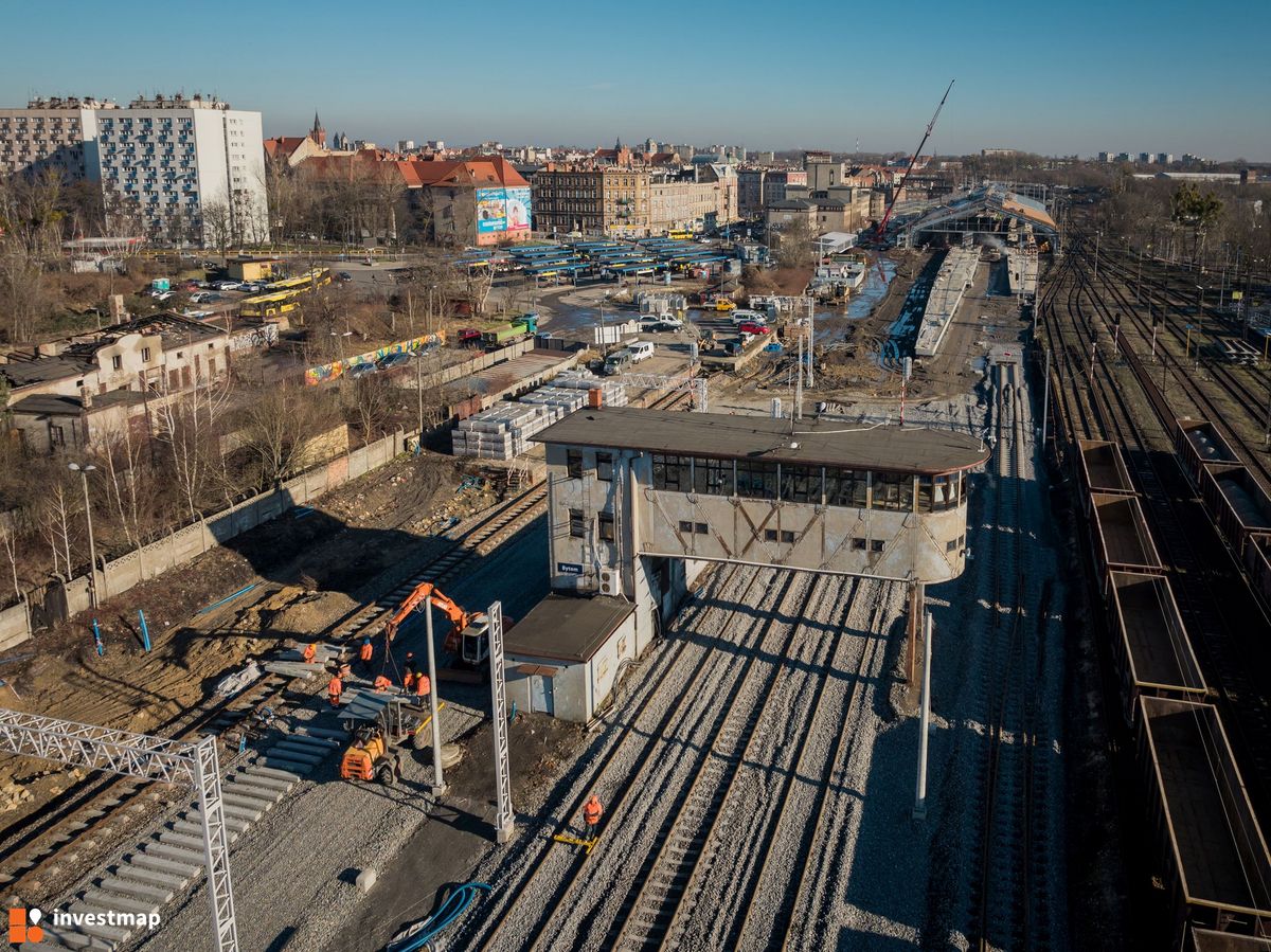 Zdjęcie Modernizacja stacji kolejowej w Bytomiu fot. Orzech 