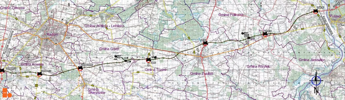 Wizualizacja S12 Radom Południe – Puławy dodał Wojciech Jenda