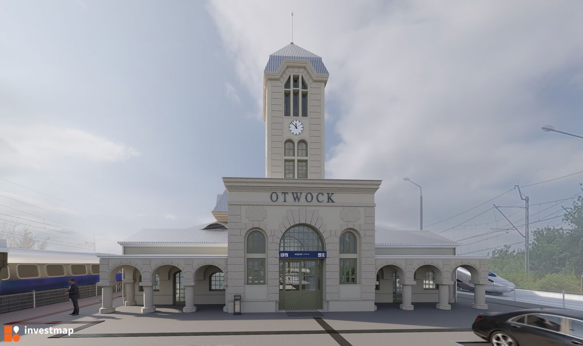 Wizualizacja Modernizacja dworca PKP w Otwocku dodał Wojciech Jenda