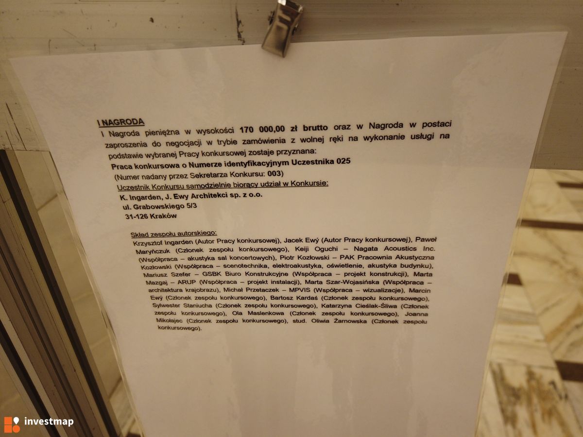 Zdjęcie Filharmonia im. Karola Szymanowskiego fot. Damian Daraż 