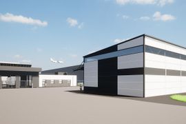 Cztery oferty na rozbudowę infrastruktury lotniska Rzeszów-Jasionka za ponad 30 mln zł [WIZUALIZACJE]