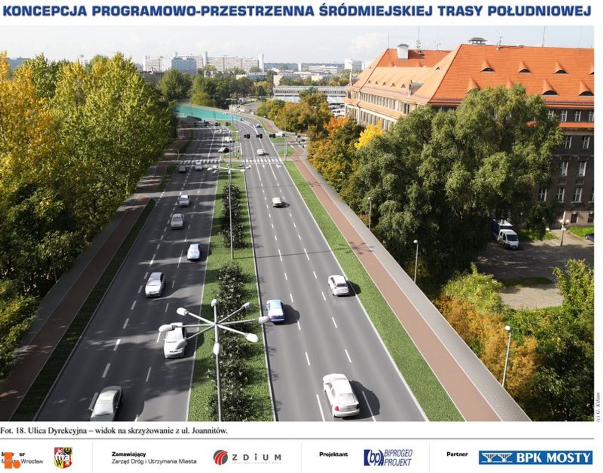 Wizualizacja [Wrocław] Śródmiejska Trasa Południowa dodał Jan Augustynowski