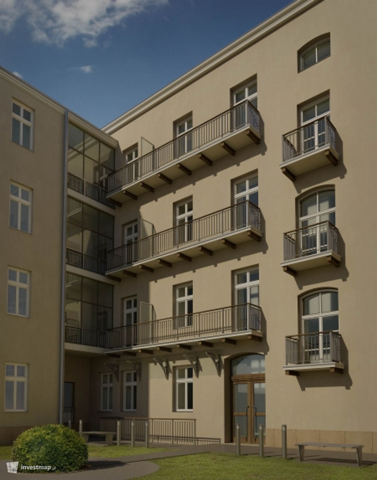Wizualizacja [Kraków] Apartamenty, ul. Bocheńska 5 dodał MatKoz 