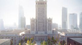 Okolice PKiN przechodzą wielką metamorfozę. Powstaje plac Centralny [FILM]