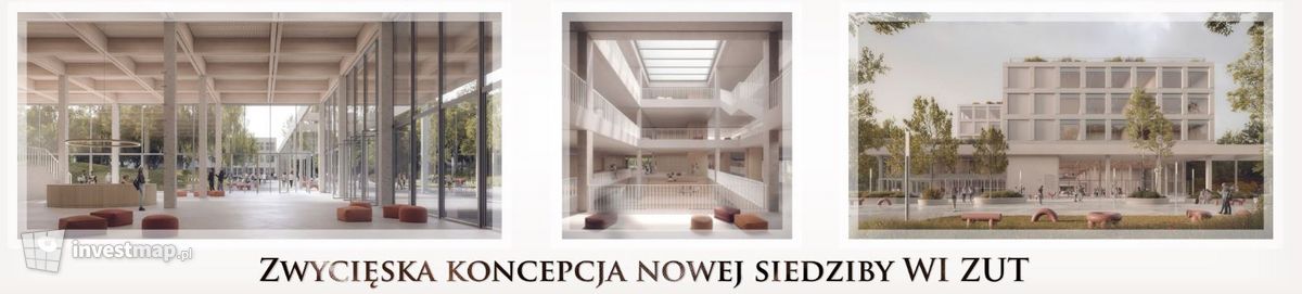 Wizualizacja Nowa siedziba Wydziału Informatyki ZUT w Szczecinie (Akademicki Kampus ICT) dodał Orzech 