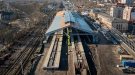 Trwają zaawansowane prace przy modernizacji zabytkowej stacji kolejowej w Bytomiu [FILM]
