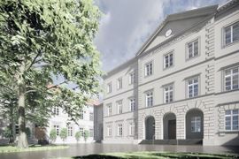 Zabytkowy budynek Instytut Głuchoniemych w Warszawie zostanie zmodernizowany [WIZUALIZACJE]