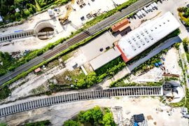 Podziemna kolej w Łodzi nabiera kształtu – Koziny w centrum wielkich zmian [ZDJĘCIA]