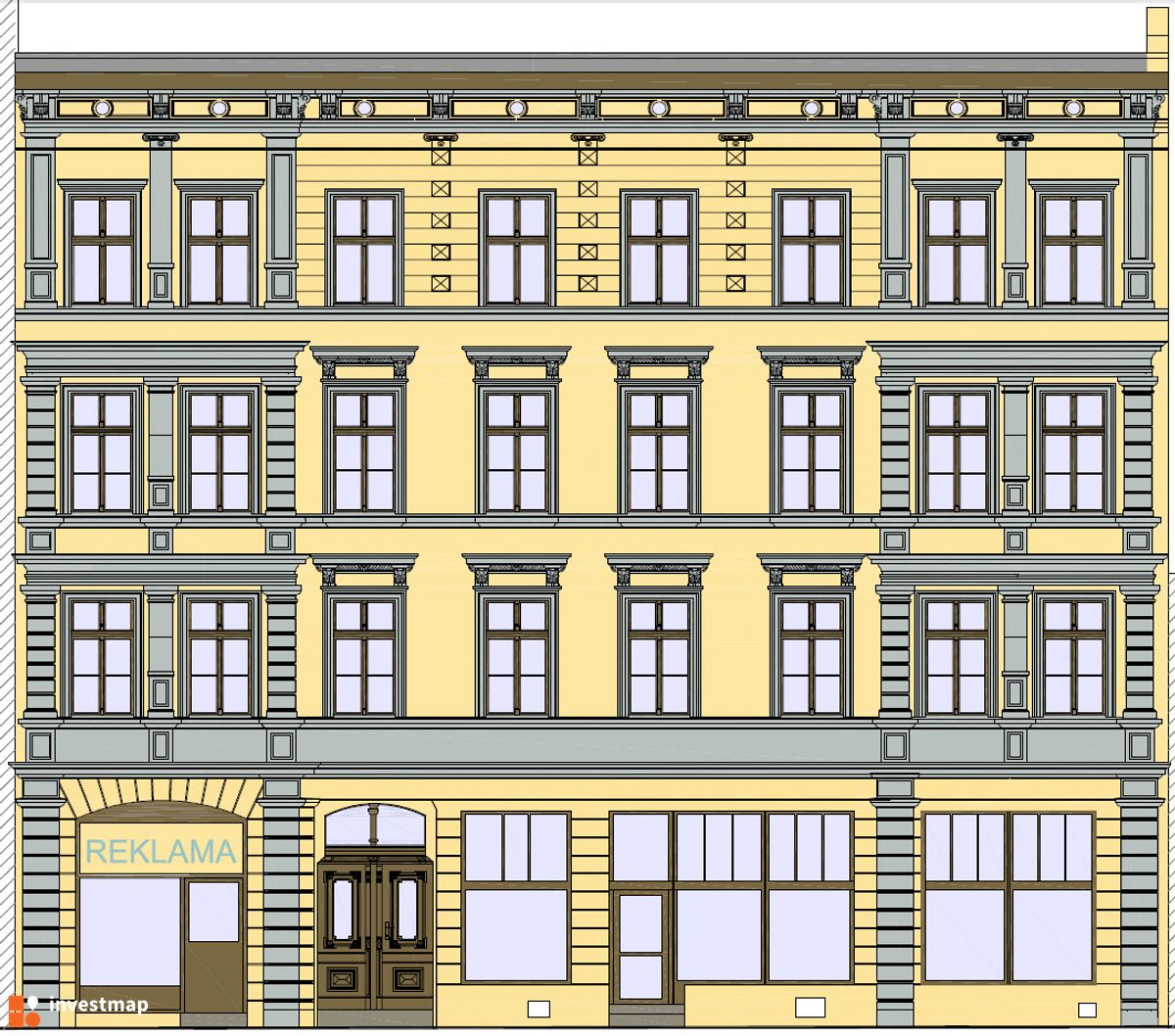 Wizualizacja [Wrocław] Jedności Narodowej 73 dodał alsen strasse 67 