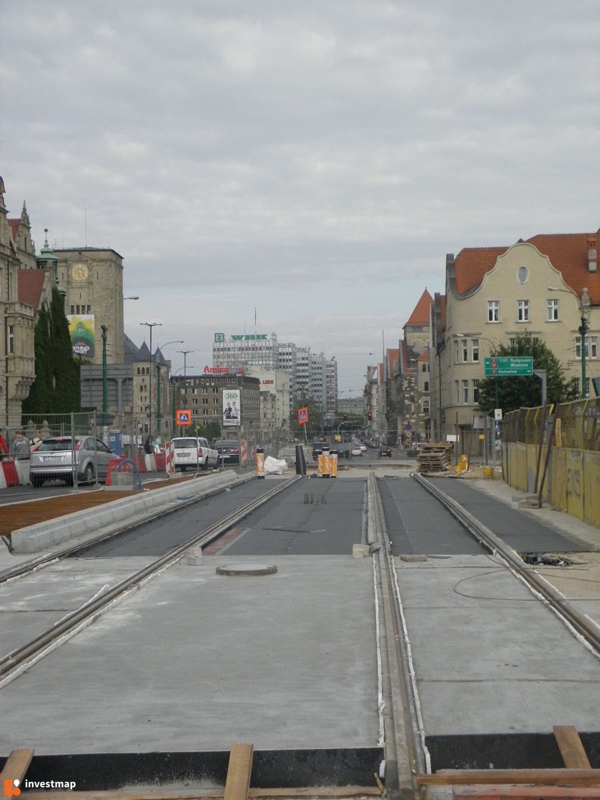 Zdjęcie [Poznań] Przebudowa węzła Rondo Kaponiera fot. PieEetrek 
