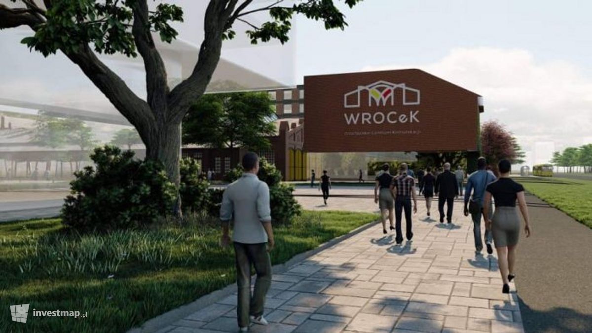 Wizualizacja WROCeK2 - Wrocławskie Centrum Komunikacji i Kultury dodał Orzech 