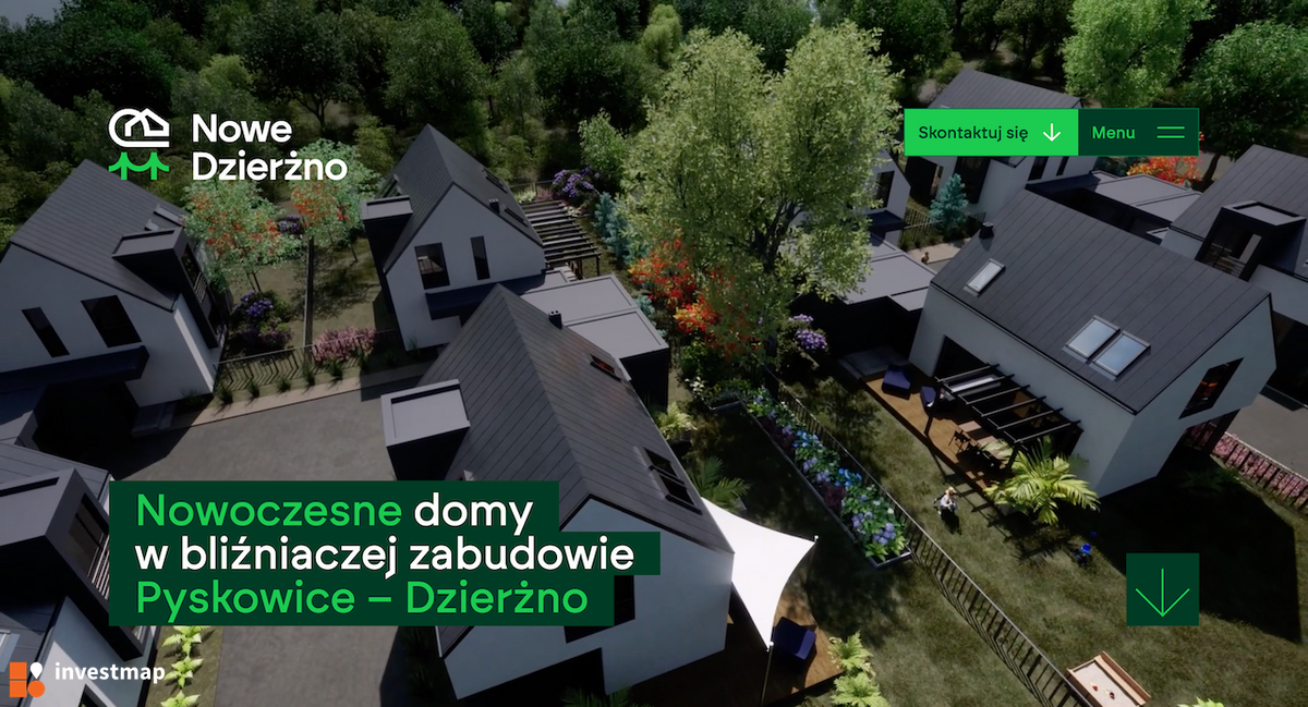 Wizualizacja Osiedle domów jednorodzinnych "Nowe Dzierżno" 