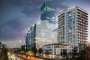 W Gdańsku trwa budowa nowego, dużego apartamentowca premium [WIZUALZIACJE+ZDJĘCIA]